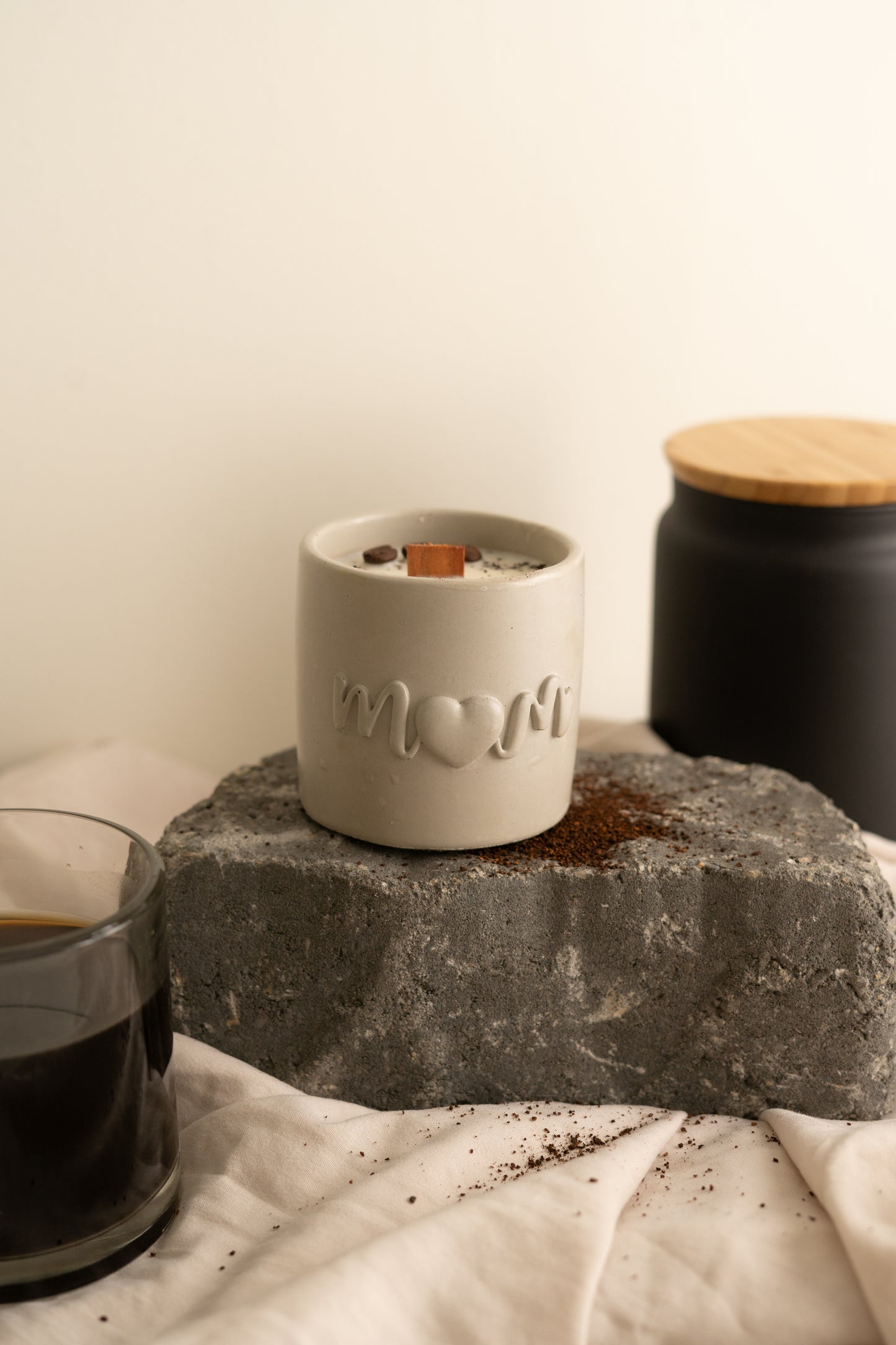 "Mom" Candle