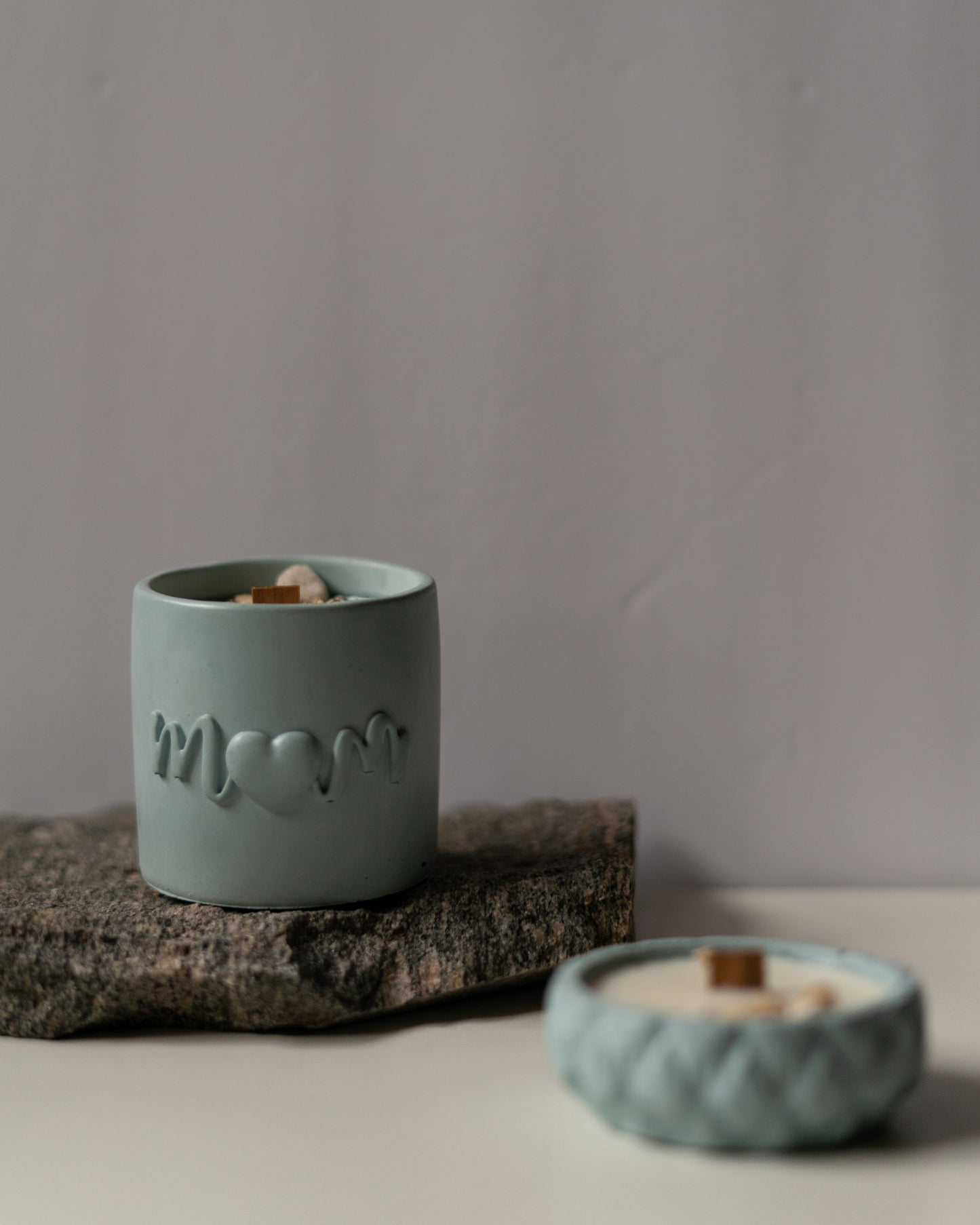 "Mom" Candle