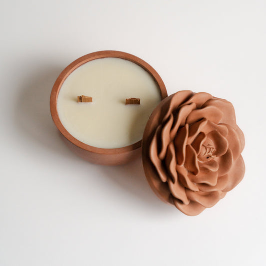 Rose Candle